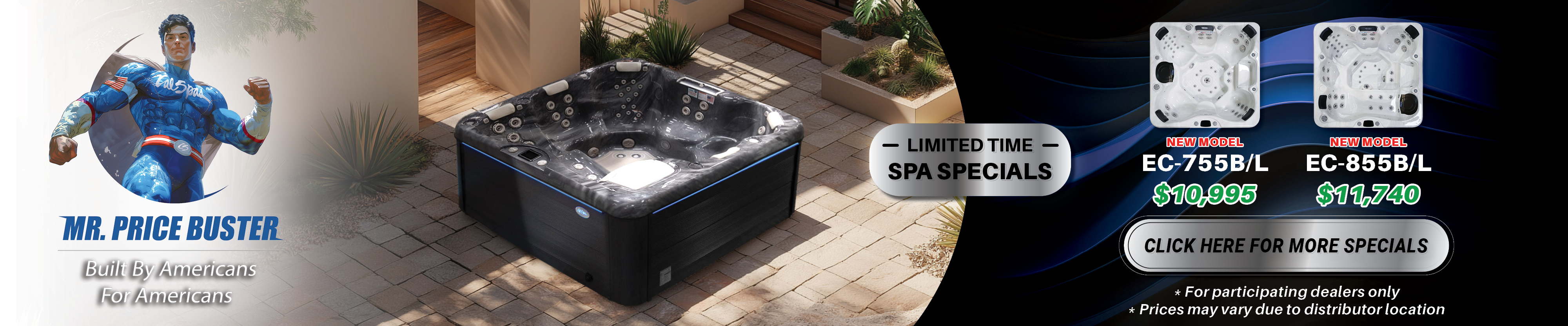 Calspas hot tub being used in a family setting - Desplaines