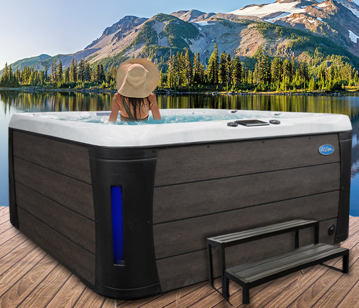 Calspas hot tub being used in a family setting - hot tubs spas for sale Desplaines